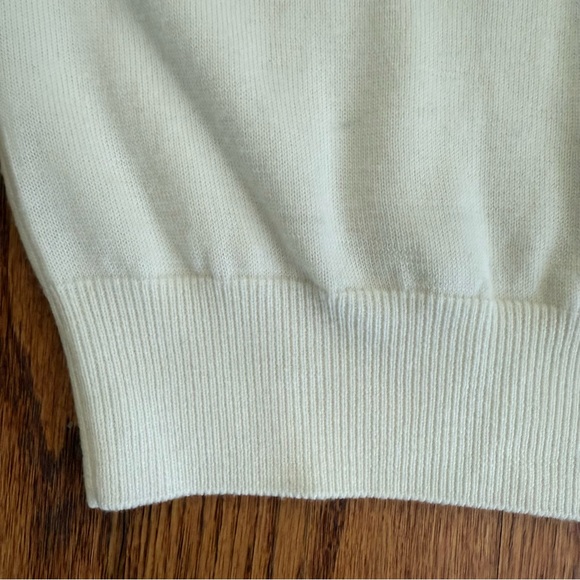 SuitSupply Off White Merino Crewneck Sweater size M - Picture 10 of 16